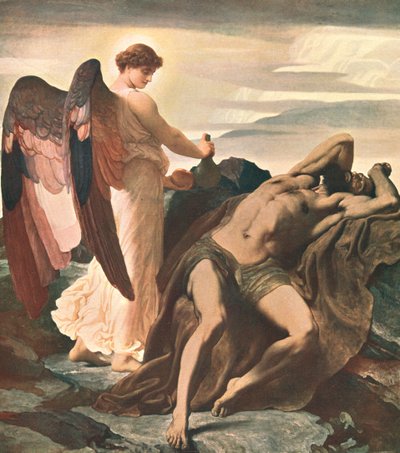 Elia nel deserto, 1877-1878, c1902 da Unbekannt