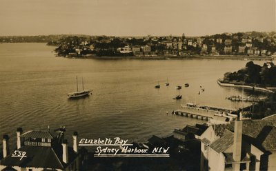 Elizabeth Bay, Sydney Harbour, N.S.W. da Unbekannt