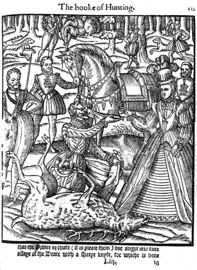 Elisabetta I che esegue la cerimonia dell