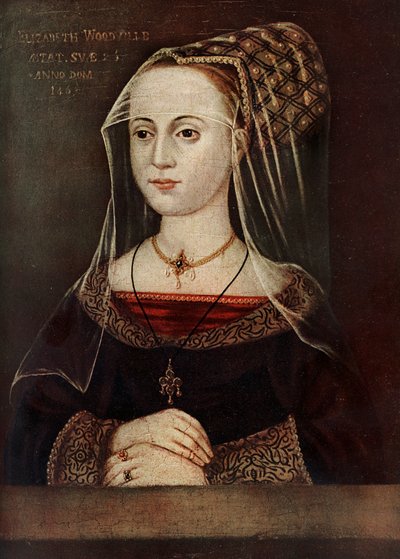 Elizabeth Woodville 1437-1492, 1463 da Unbekannt