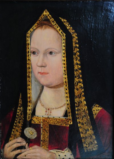 Elisabetta di York 1465-1503, ca 1502 da Unbekannt