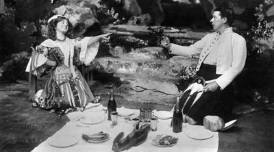 Ellaline Terriss e Seymour Hicks in The Gay Gordons da Unbekannt