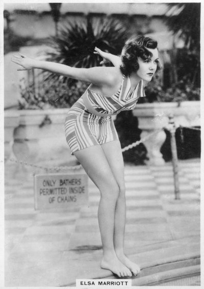 Elsa Marriott, attrice, 1938 da Unbekannt