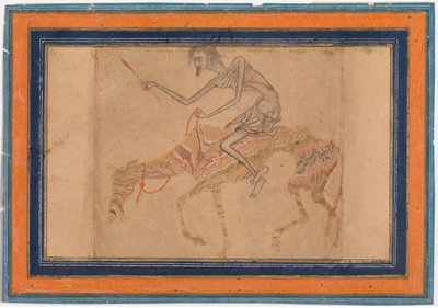 Cavallo e cavaliere emaciati, ca. 1625 da Unbekannt