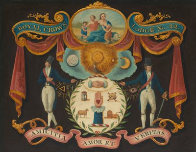 Emblemi per Royal Crown Lodge No. 22 da Unbekannt