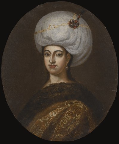 Emetullah Rabia Gül Nus Sultan, favorita del Sultano Mehmed IV, seconda metà del XVII secolo da Unbekannt