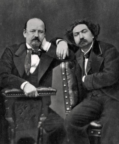 Emile Erckmann e Alexandre Chatrian, scrittori francesi, 1887 da Unbekannt
