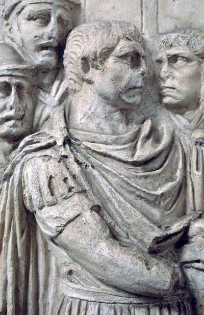 Imperatore Traiano, Colonna Traiana, Roma da Unbekannt