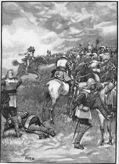 Guerre civili inglesi: Battaglia di Naseby, Northamptonshire, 14 giugno 1645 da Unbekannt