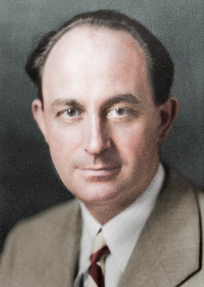 Enrico Fermi, fisico nucleare italo-americano, c1938 da Unbekannt