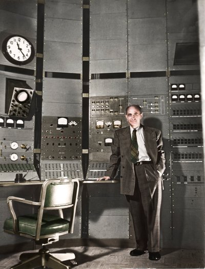 Enrico Fermi, fisico nucleare americano di origine italiana, c1942 da Unbekannt