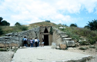 Ingresso di un tumulo a Micene, tarda Età del Bronzo, Grecia, c1450-c1100 a.C. da Unbekannt