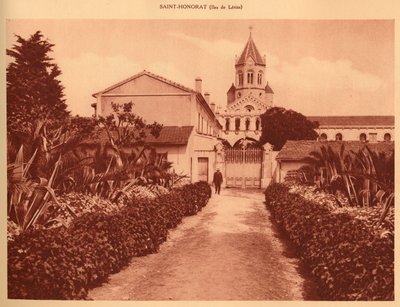 Ingresso del Monastero, Saint-Honorat, 1930 da Unbekannt
