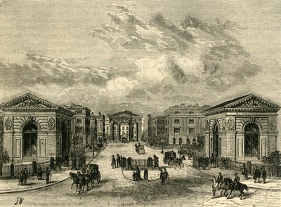Ingresso alla stazione di Euston Square da Unbekannt