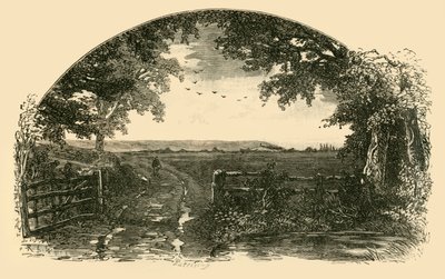 Ingresso a Sedgemoor da Chedzoy, 1898 da Unbekannt