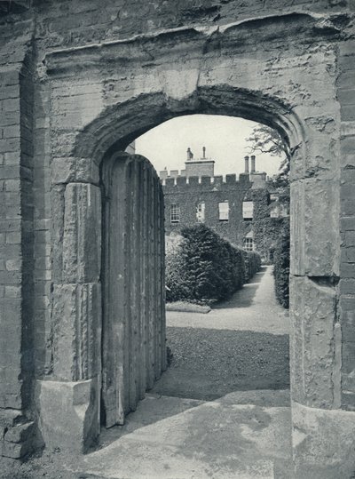 Ingresso alla Loggia del Prevosto dai campi da gioco, 1926 da Unbekannt
