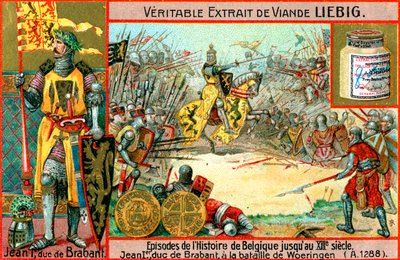 Episodi della storia del Belgio fino al XIII secolo: Giovanni I di Brabante da Unbekannt