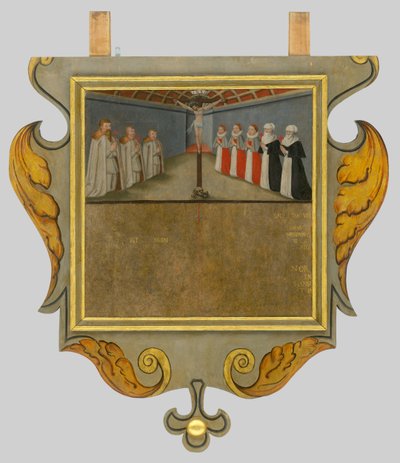 Epitafio con crocifissione da Unbekannt