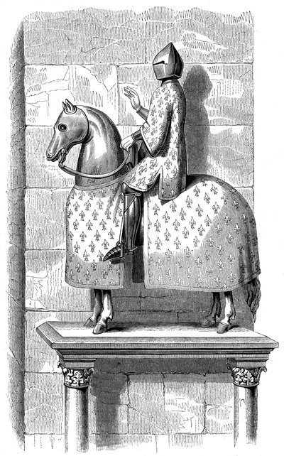 Statua equestre del re Filippo il Bello, 1575 1849 da Unbekannt