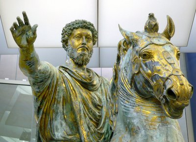 Statua equestre di Marco Aurelio, 161-180 da Unbekannt