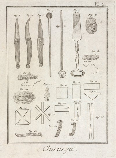 Attrezzature, strumenti chirurgici dell