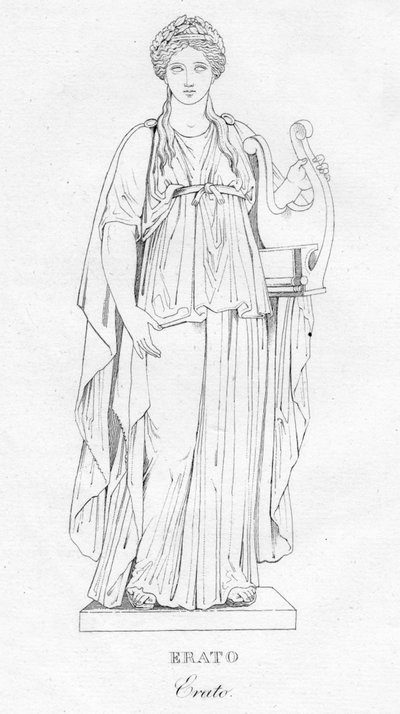 Erato, c1850 da Unbekannt