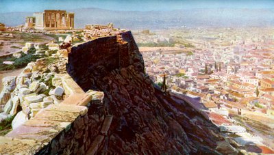 Eretteo, Atene, Grecia, c1924 da Unbekannt