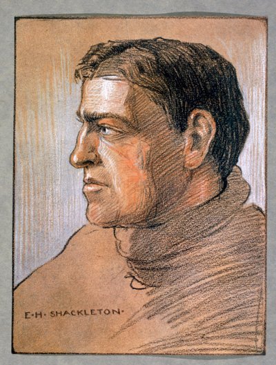 Ernest Shackleton, esploratore britannico, c1909 da Unbekannt