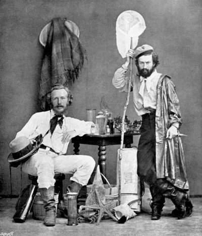 Ernst Haeckel, zoologo ed evoluzionista tedesco, alle Canarie, 1867 da Unbekannt