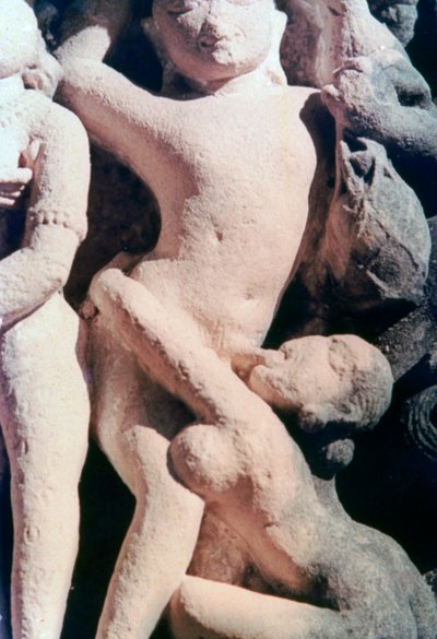 Scultura erotica, Khajuraho, India. c950-1050. XX secolo da Unbekannt