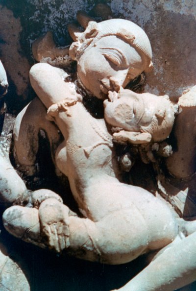 Scultura erotica, Khajuraho, India. c950-1050. XX secolo da Unbekannt