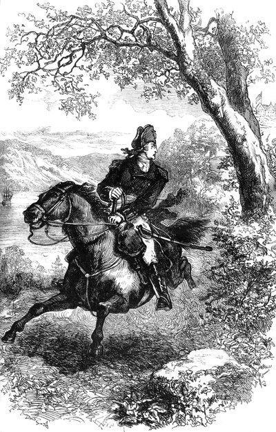 Fuga di Benedict Arnold, 1780 c. 1880 da Unbekannt
