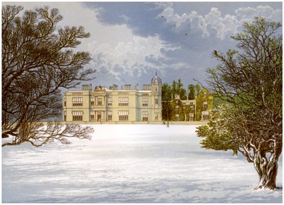 Eshton Hall, Yorkshire, casa del Barone Wilson, c1880 da Unbekannt