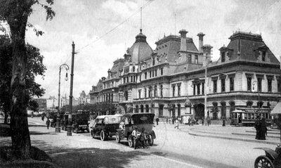 Estacion Constitucion, Buenos Aires, Argentina, c1920 da Unbekannt