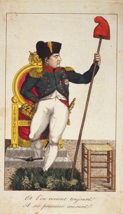 Et lon revient toujours A ses premiers amours Torniamo sempre ai nostri primi amori, 1815 da Unbekannt