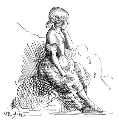 Incisione della Regina Vittoria, 1840, 1900 da Unbekannt