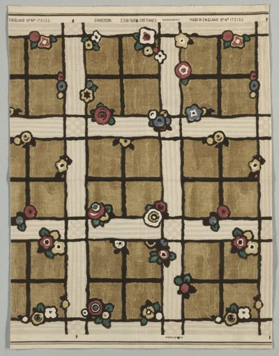 Eton Rural Cretonne No. 172135, fine XIX secolo da Unbekannt
