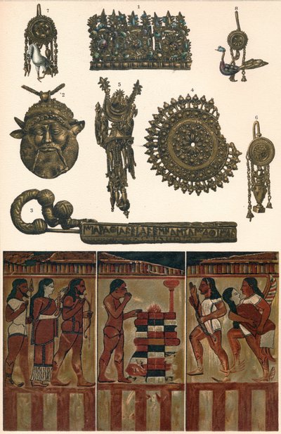 Antichità etrusche da Clusium, Vulsinii, Vulci e Caere, 500 a.C., 1902 da Unbekannt