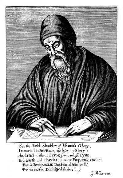 Euclide, matematico greco antico, 1661 da Unbekannt