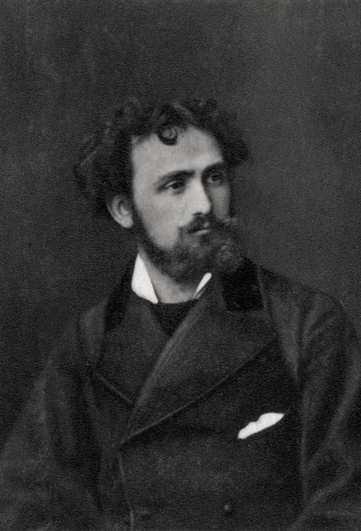Eugène Delacroix, artista francese, 1854 da Unbekannt
