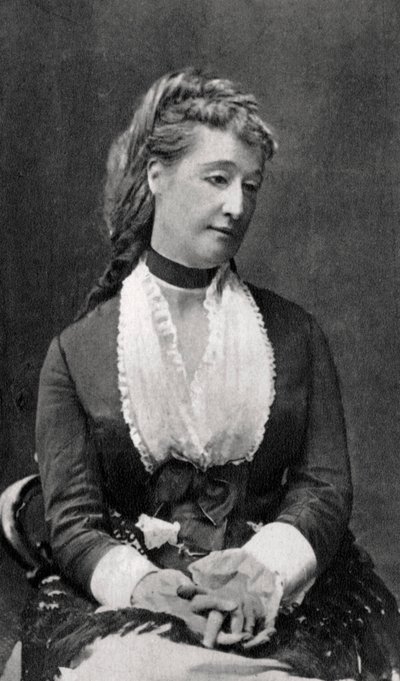 Eugenia de Montijo, Imperatrice Consorte di Napoleone III di Francia, c1865-1875 da Unbekannt