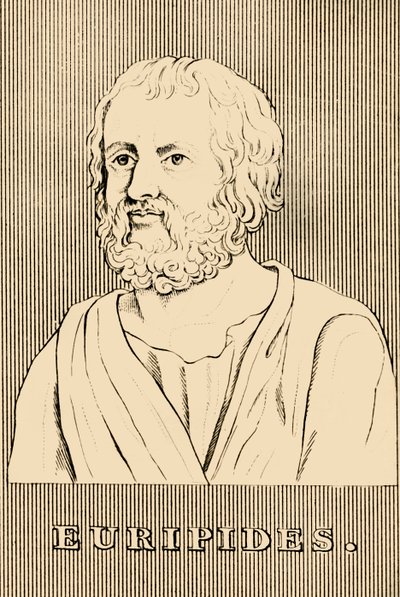 Euripide, c480-406 a.C., 1830 da Unbekannt