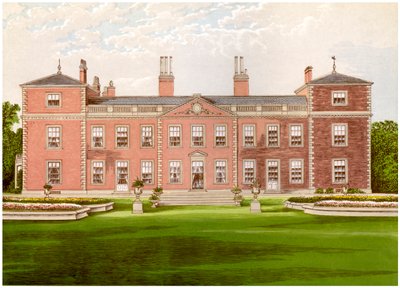 Euston Hall, Suffolk, residenza del Duca di Grafton, 1880 da Unbekannt