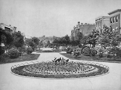 Eutaw Place guardando a nord, Baltimora, Maryland, c1897 da Unbekannt