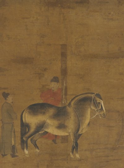 Valutazione di un cavallo, dinastia Ming, 1368-1644 da Unbekannt