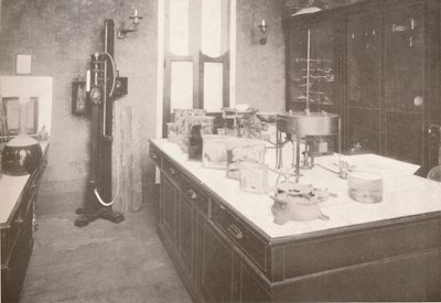 Laboratorio di esame del servizio medico-legale, 1914 da Unbekannt