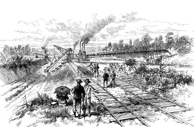 Scavi del Canale di Panama, 1888 da Unbekannt