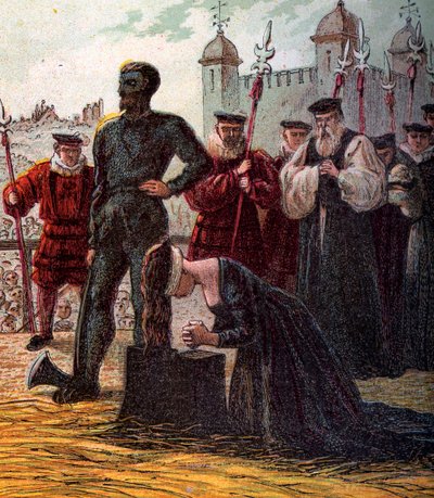 Esecuzione di Lady Jane Grey, 1554, c1850 da Unbekannt