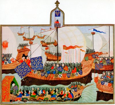 Spedizione per affrontare i corsari africani, 1390 da Unbekannt