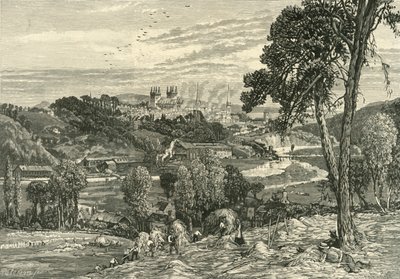 Exter, da Exwick Fields, 1898 da Unbekannt